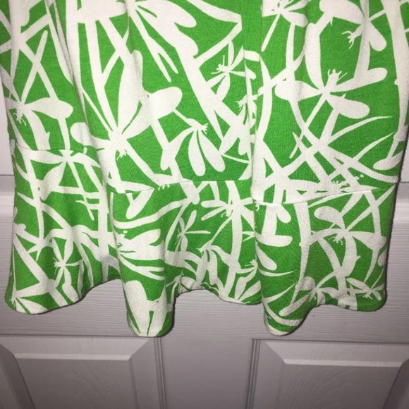 SOLD Lilly Pulitzer strapless dress w ruffle SzM - Picture 4 of 6